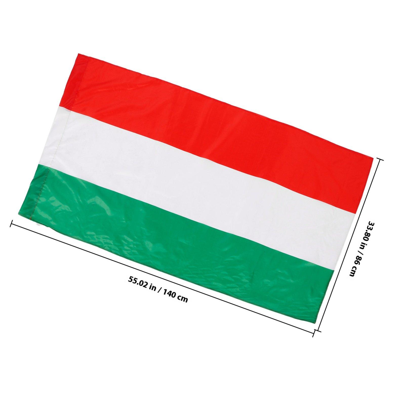 

Large National Flag Cape Hungary Polyester Flag for Garden Decor Bright Color Outdoor Display Holiday Party Event Decoration