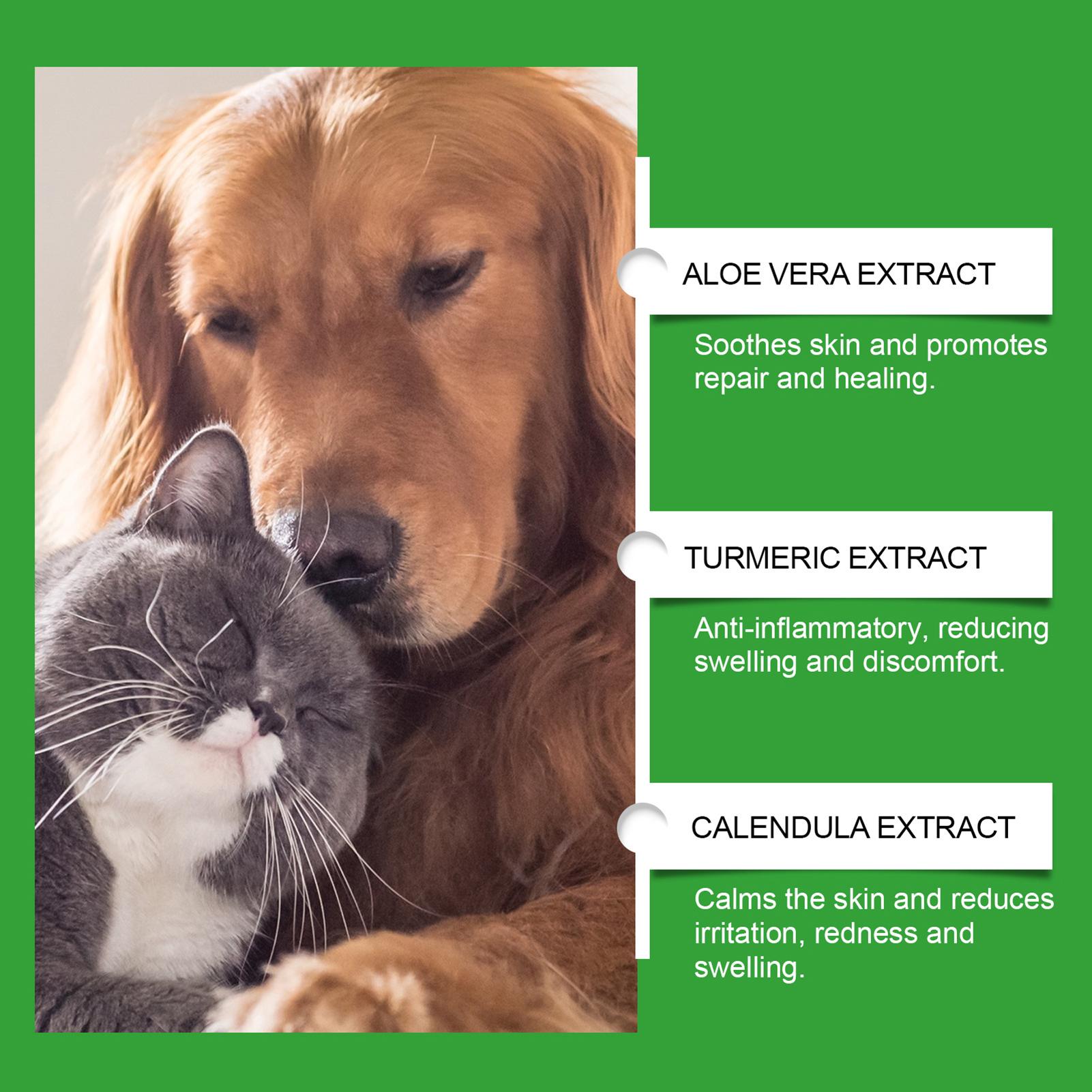 

Pet Body Care Spray With Gentle Formula For Dogs And Cats Soothes Skin Discomfort Fast Absorbing Non-irritating For Cats Dogs China Mainland