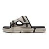 Li Ning Rubber Sole Slide Slippers Men's Oat Gray AGAS013-1