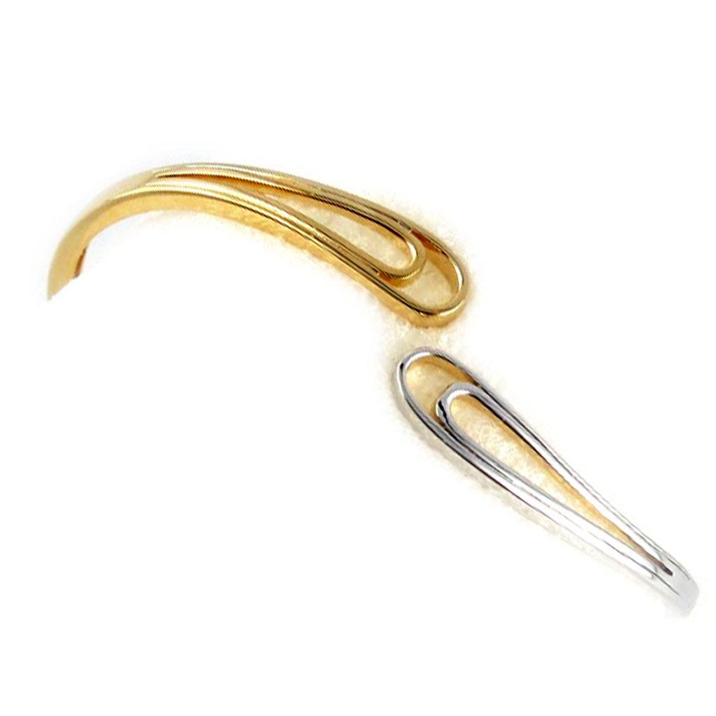 Altesse [L0140] - Dvoubarevný pozlacený náramek 'Câlin'