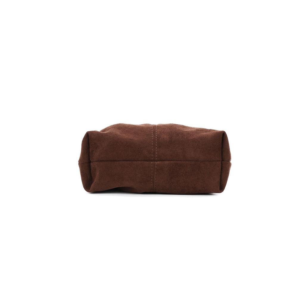 New Arrival Suede Cloud Pleated Shoulder & Crossbody Bag - Fashionable & Versatile for Autumn/Winter