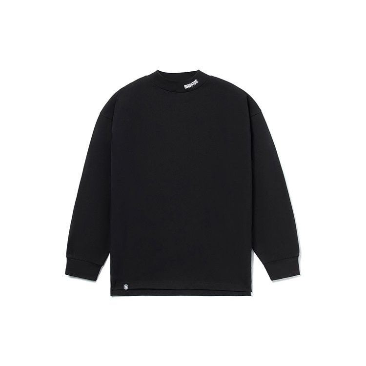 Li-Ning Badfive Basketball Series Casual Breathable Loose Long-Sleeve T-Shirt Men Tops Black AHSR759-4