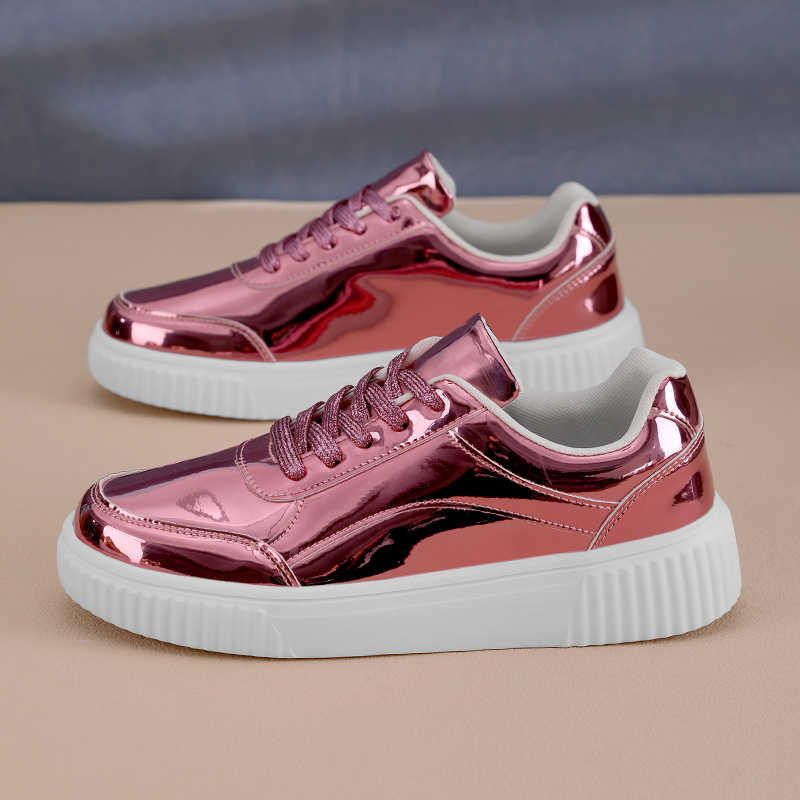Fashion Round Toe Parkside Casual Female Sneakers Flats Black Women's Tennis Women's Basketball Shoes Sports Snaeaker Vip Link