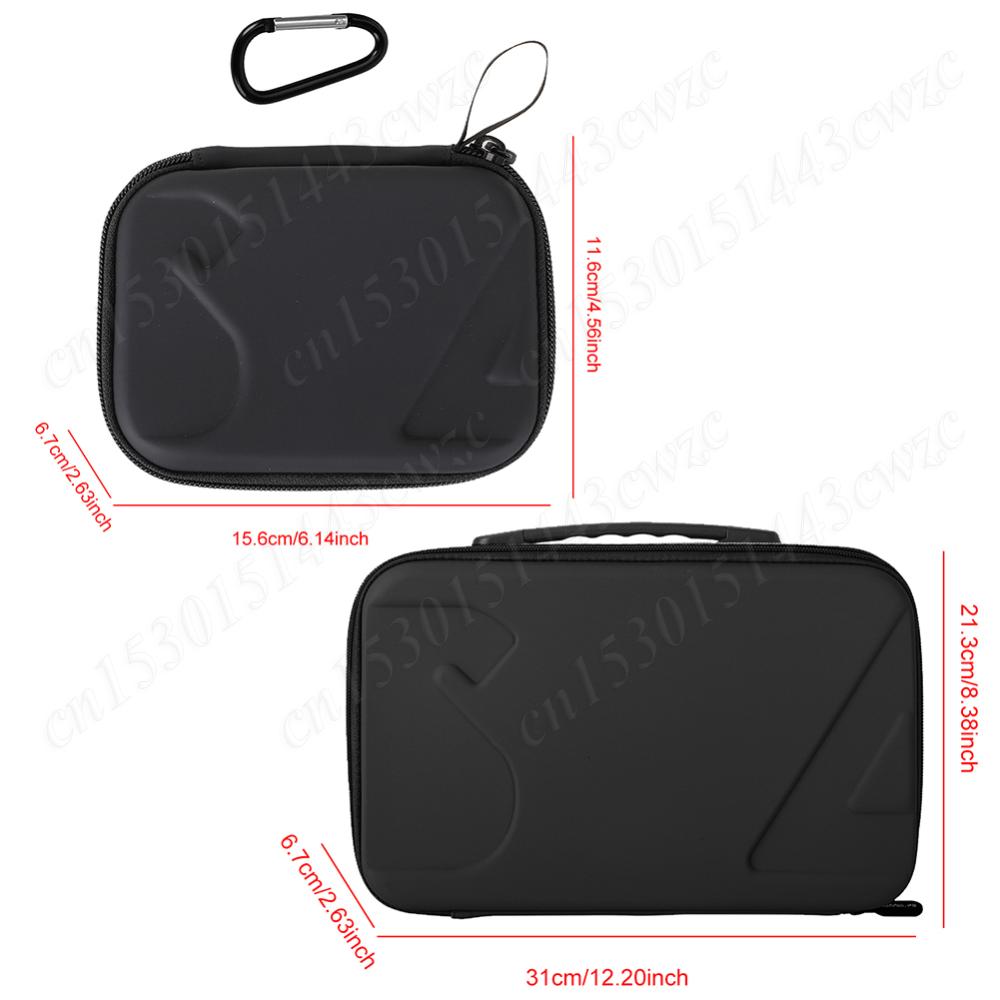 Hard Carrying Case for DJI OSMO Action 5 Pro/4/3 Portable Storage Case Bag Travel Case Carry Case Adventure Combo Accessories