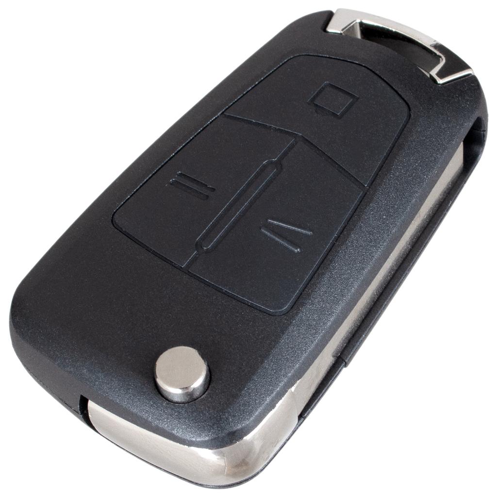 Opel Astra III H Corsa D Vectra C FL Zafira B Schlüsselanhänger Hülle für 3 Tasten