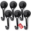 Starke Magnetische Haken, 360° drehbar – Perfekt für Kreuzfahrtkabinen, Küchen & Garagen. Platzsparendes Must-Have!