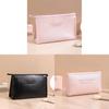 Modern Minimalist Pu Makeup Bag With Waterproof Design For Travel And Storage
