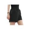 Nike Sportbekleidung Tech Pack Logo Print Kordelzug Shorts Damen Shorts Schwarz 932112-010