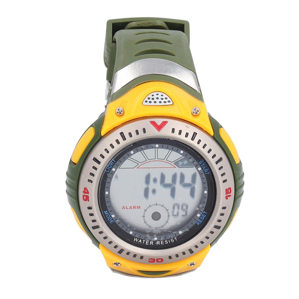 Men Digital Watch with Stopwatch Calendar Date Alarm Dual Time LED Backlight 50M Waterproof Men Sports Outdoor