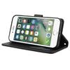 SY-003 For iPhone 16e Case PU Leather Stand View Phone Wallet Cover with Hand Strap