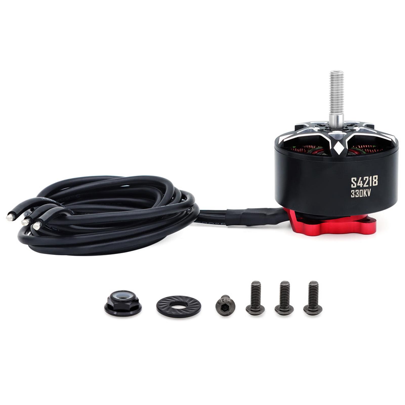 

Безколекторний двигун, Металевий набір авіаційного двигуна для радіокерованого FPV гоночного далекобійного квадрокоптера S4218