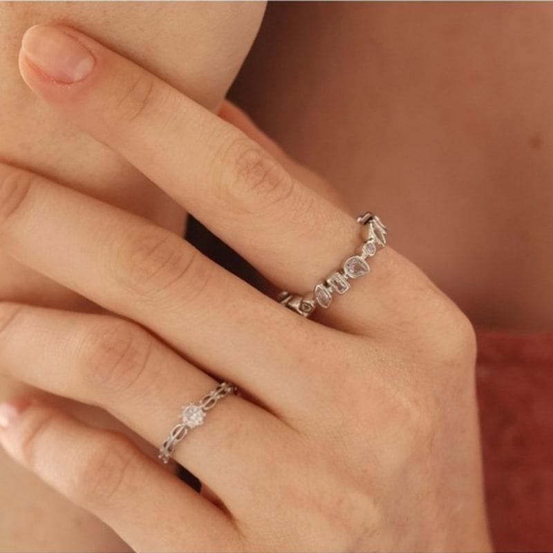 Dana Burton Peritail Cubic Ring