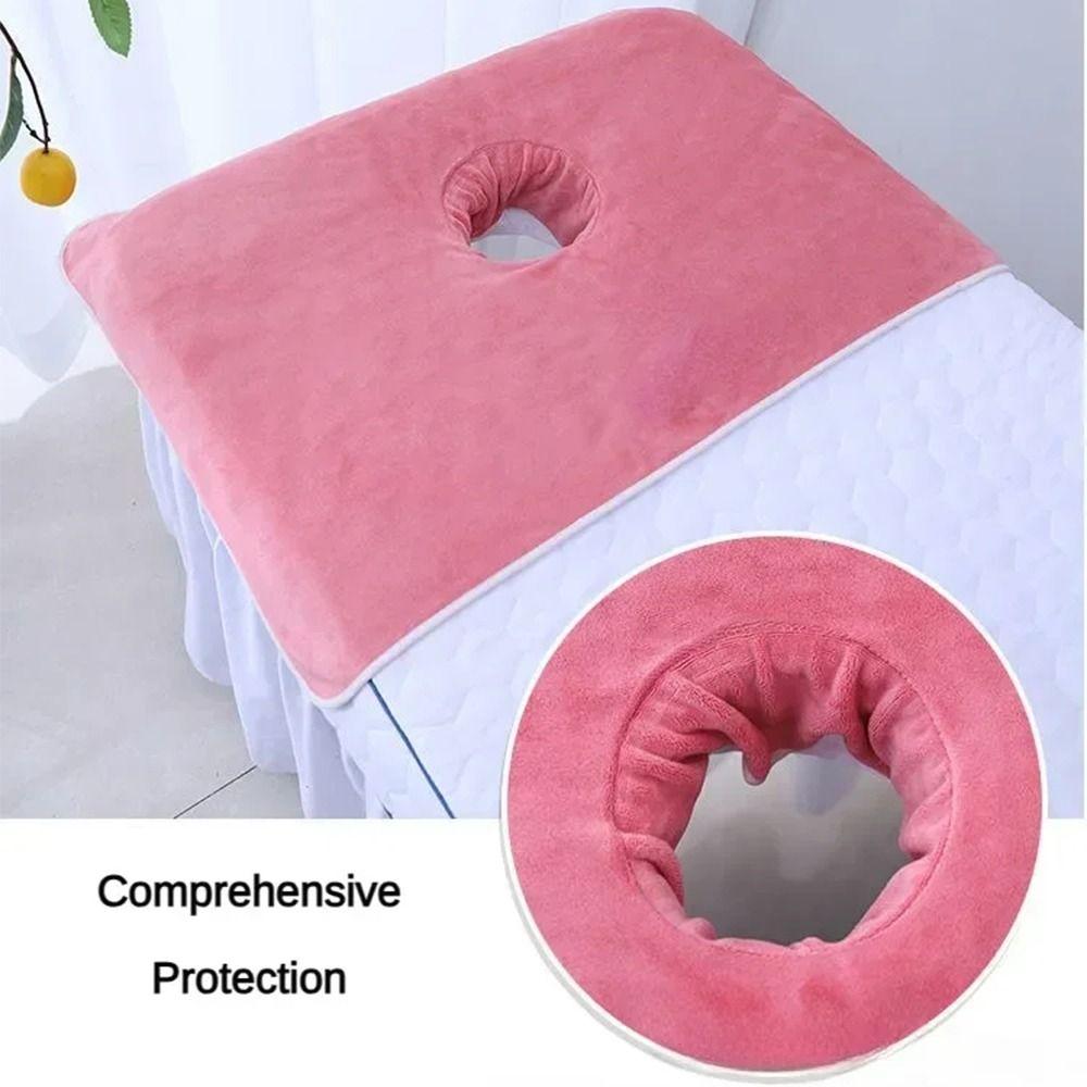Soft Massage Face Towel Breathable Headrest Pads Ergonomic SPA Massage Towel  SPA Center