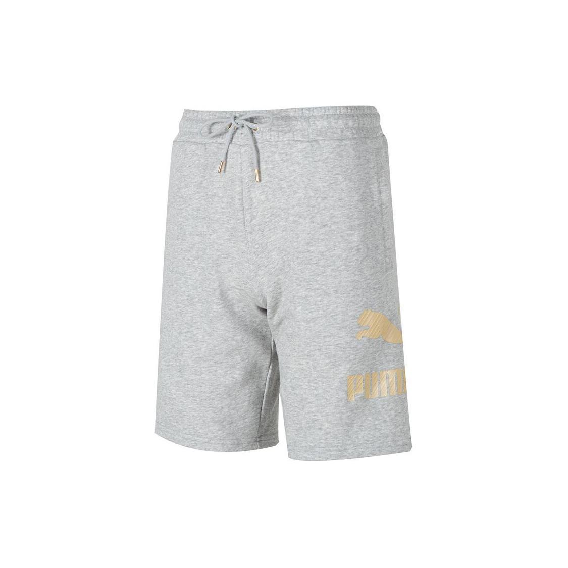 

New PUMA CLASSICS Casual Shorts Unisex Gray 626881-04 S