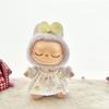 Berry Sitting Labubu Time Cloth Bunny Style 17cm Plush Dolls Clothes  Kids Girls Toys