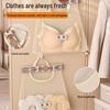 Hanging Sock & Underwear Organizer with Mesh Pockets, Wall-Mountable for Closet or Dormitory