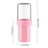 Simple Family Travel Wash Cup Multipurpose Toothbrush Storage Box For School