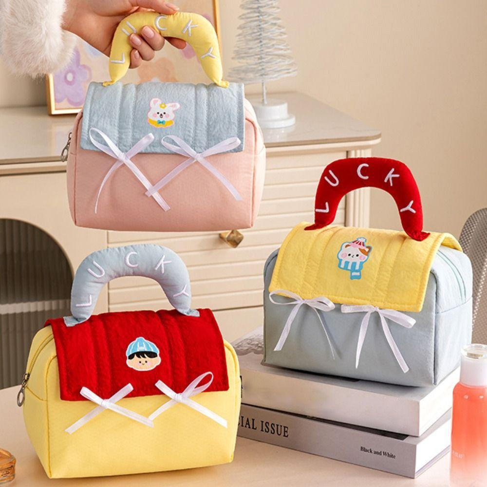 Multi-functional Large Capacity Makeup Bag Waterproof Zipper-style Toiletry Bag House Shape Cosmetic Bag Women Girls