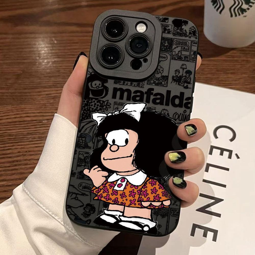 Süße Heiße Anime M-Mafaldas Mädchen Handyhülle für Xiaomi Mi 15 14T 12T 11T 11 10T Poco X5 F5 X4 M4 F4 X3 M3 Pro Lite Ultra 4G 5G