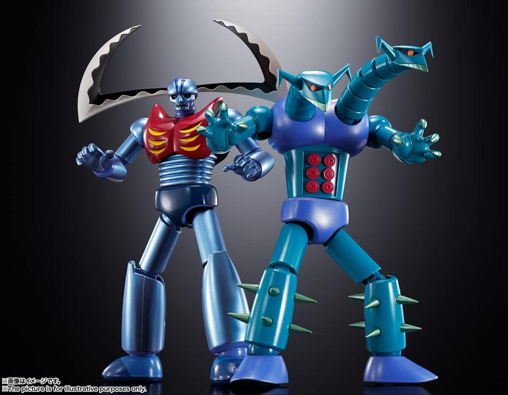 TAMASHII NATIONS Soul of Chogokin Mazinger Z Mechanical Beast 2 Body Set Galada K7 Doubles M2 ABS Diecast Painted Movable Figure BAS60475 GX-25R &
