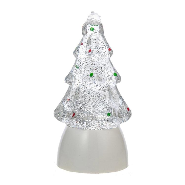 LED Light Up Christmas Tree Decoration Luminous Desktop Ornament Decors Gift