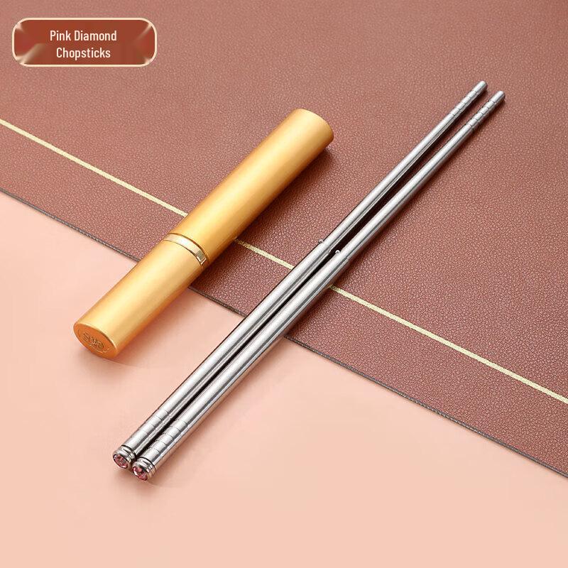 Portable Stainless Steel Chopsticks Set