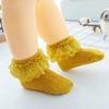Baby Stuff Kids Baby Girl Swallowed Warm Lace Tutu Socks Infant Newborn Child Lace Swallowed Solid Ankle Socks