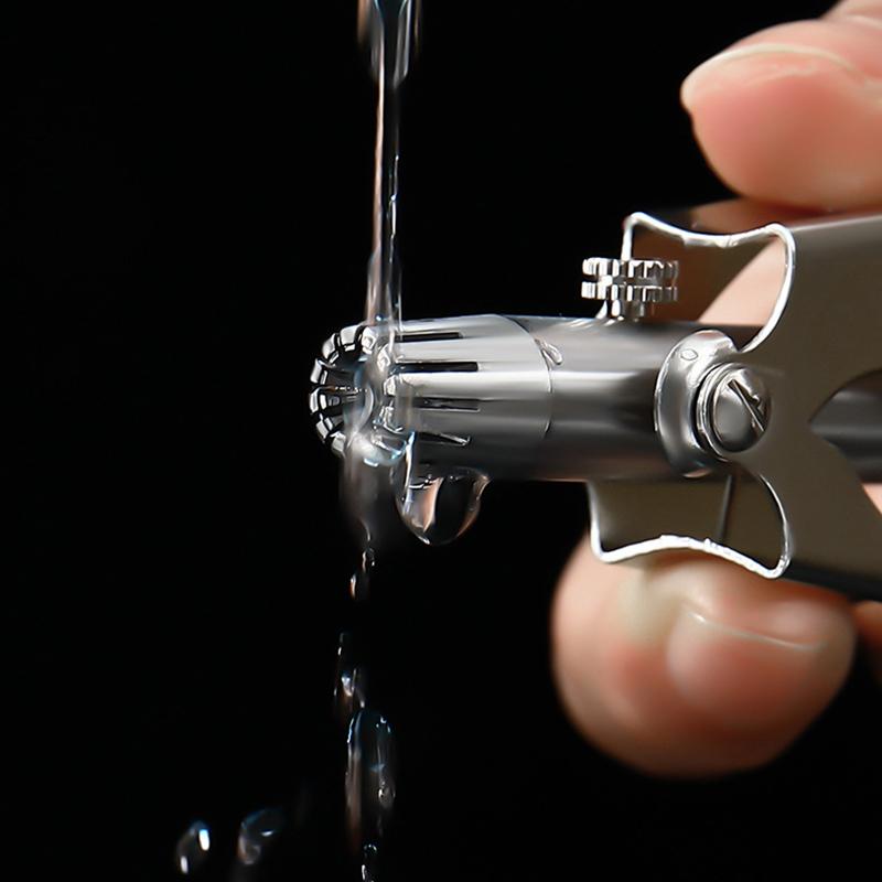 Жууға болатын портативті құлақ шаш триммері Тот баспай Тазалау Ауырсынбайтын мұрынды шашты кетіру Ерлерге арналған портативті ұстара төмен шу.