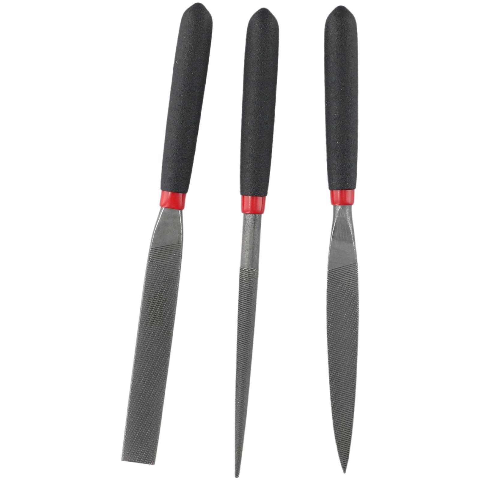 Hand Operated Tools Files Half Round File Reliable (Approx. ) 118mm Round File Steel Home Replaceable For Glass China Mainland