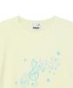 BAUF Roll-Up Melody Oversized T-Shirt [Lemon]
