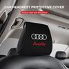 1pcs Car Seat Back Headrest Pillow Dustproof Cover for Audi C5 C6 C7 A4 B6 B8 B7 A6 A3 A5 Q3 Q5 Q7 8P S3 S5 S1 S4 S2 RS3 RS4 RS5 RS6 RS8