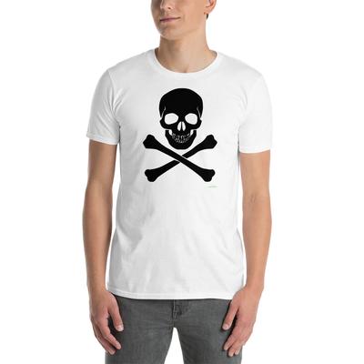 Skull & Crossbones " - Unisex 100% Cotton T-shirt Mens Tees Top