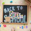 1 Set Wooden Graphic Learning Toy Kids Educational Toy Children Math Teaching Tool