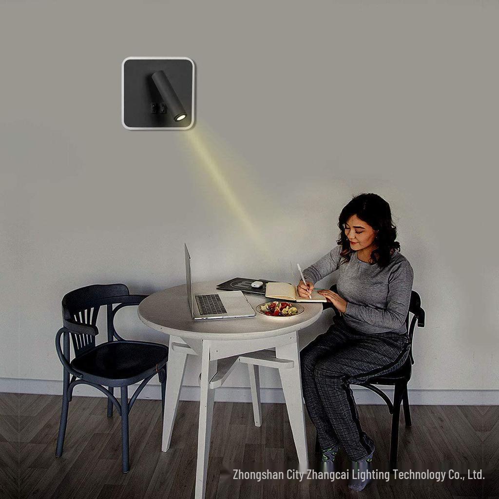 Modern Nordic LED Rotatable Wall Light for Bedroom, Living Room & Hotel