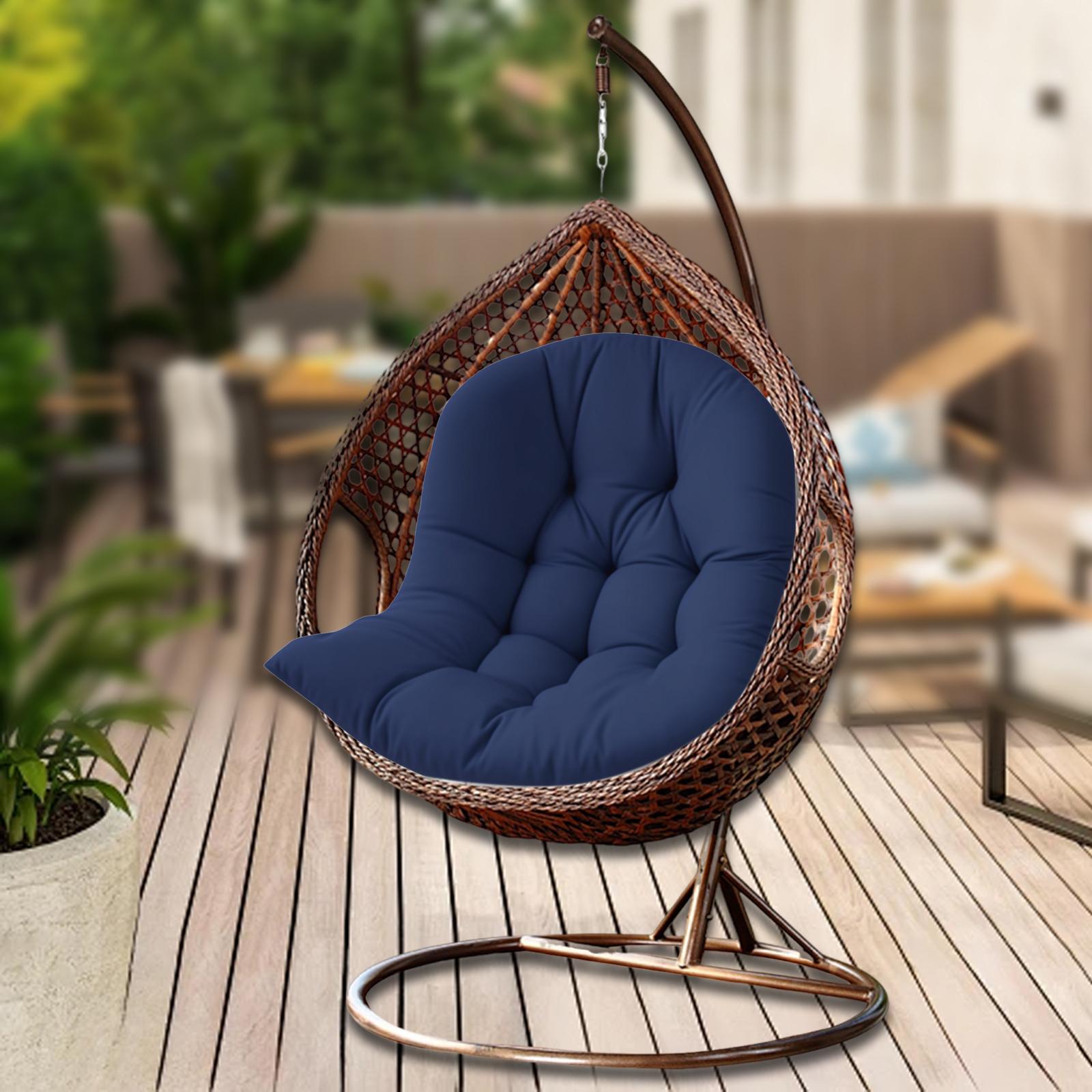 

Egg Chair Cushion Comfortable Chair Seat Cushion for Indoor Garden Outdoor