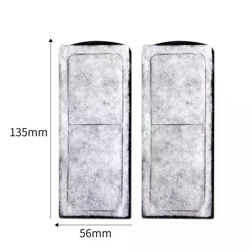 6Pcs Aquarium Filter Cotton Replacement Wall‑Mounted Filter Accessory For Fish Tanks Aquarium Carbon Filter Cotton Fish Filter