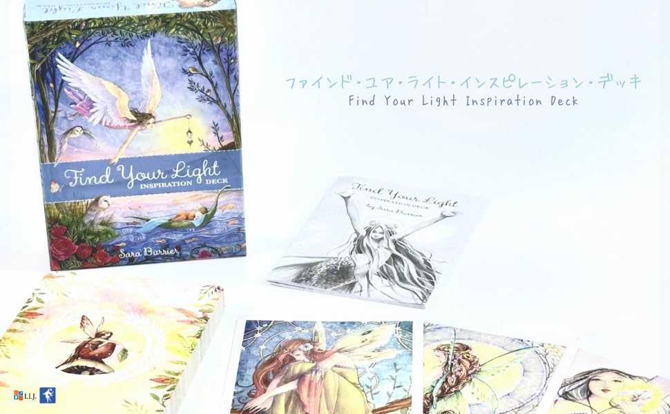 Oracle Cards Find Your Light Inspiration Deck English Affirmations Fortune Telling Authentic Product I.I.J