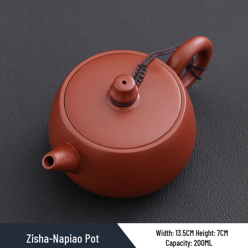 ZISIZ Handmade Dahongpao Zisha Xishi Teapot