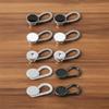 10pcs 10Pcs Set Collar Extenders Elastic Loop Dress Shirt Clips Shirt Cuff Button Flex  Office Work