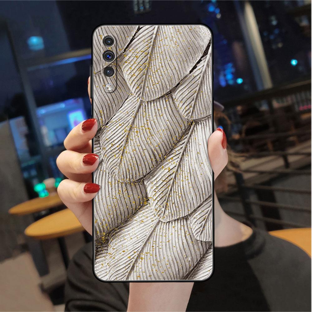 

Чехол для Samsung Galaxy A50 A70 A30 A20s A20e A10 A40 A10s A10e M52 M51 M31 M30s M13 5G черный чехол для телефона роскошный золотой фольгированный арт Samsung F42 5G