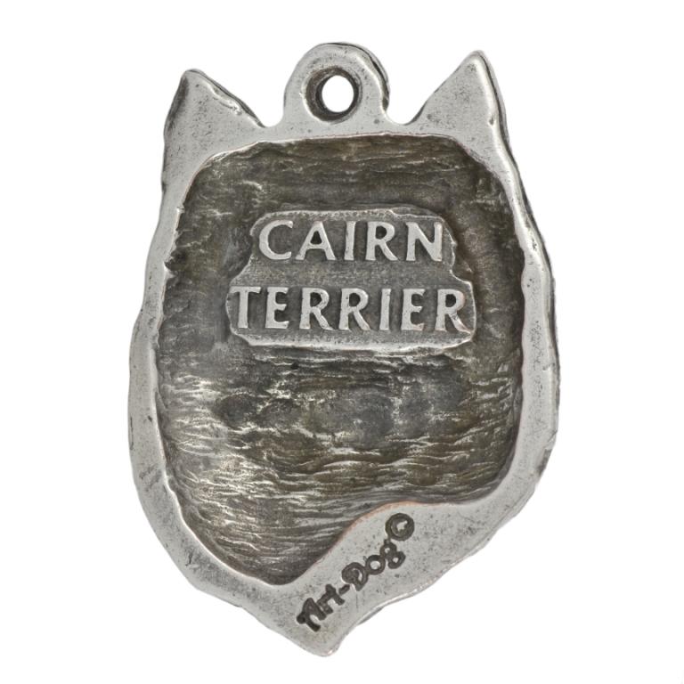 Cairn Terrier II - Hundehalskæde, unikt smykke til hundeelskeren, unikt adder-vedhæng fra mærket Art-Dog