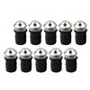Motorcycle Windshield Bolt Screw Kit CNC Aluminum Alloy Standard M5 Thread Motorbike Windscreen Body Mounting Kit Silver