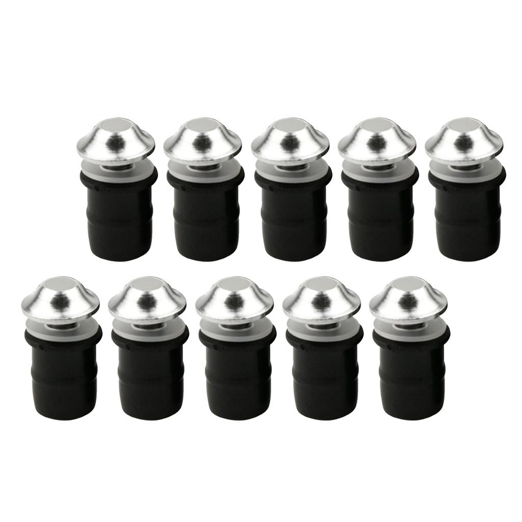 Motorcycle Windshield Bolt Screw Kit CNC Aluminum Alloy Standard M5 Thread Motorbike Windscreen Body Mounting Kit Silver