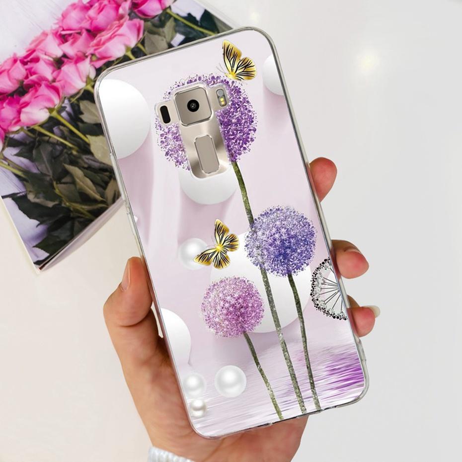 Cute Case For Asus ZenFone 3 ZE520KL ZA520KL Soft Silicone TPU Protective Cover For Asus Z017D Z017DA Z017DB Phone Cases 5.2"