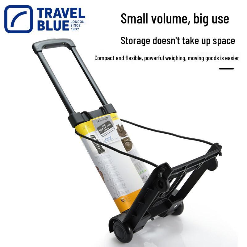 TRAVEL BLUE Deluxe Foldable Hand Truck