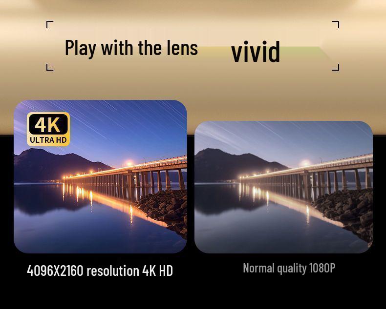 Okamžitý digitální fotoaparát s otočným displejem HD pro studenty