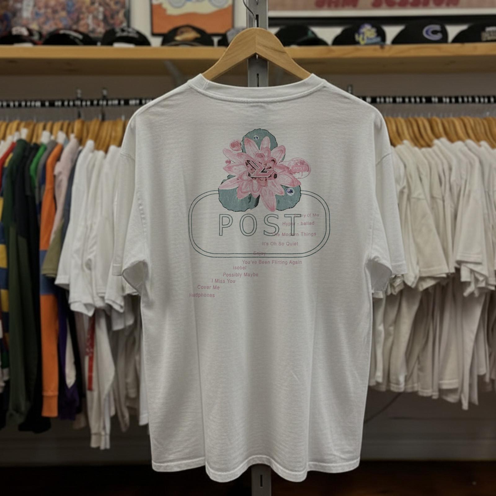 1995 Bjork Post Aged T-Shirt White XL XL