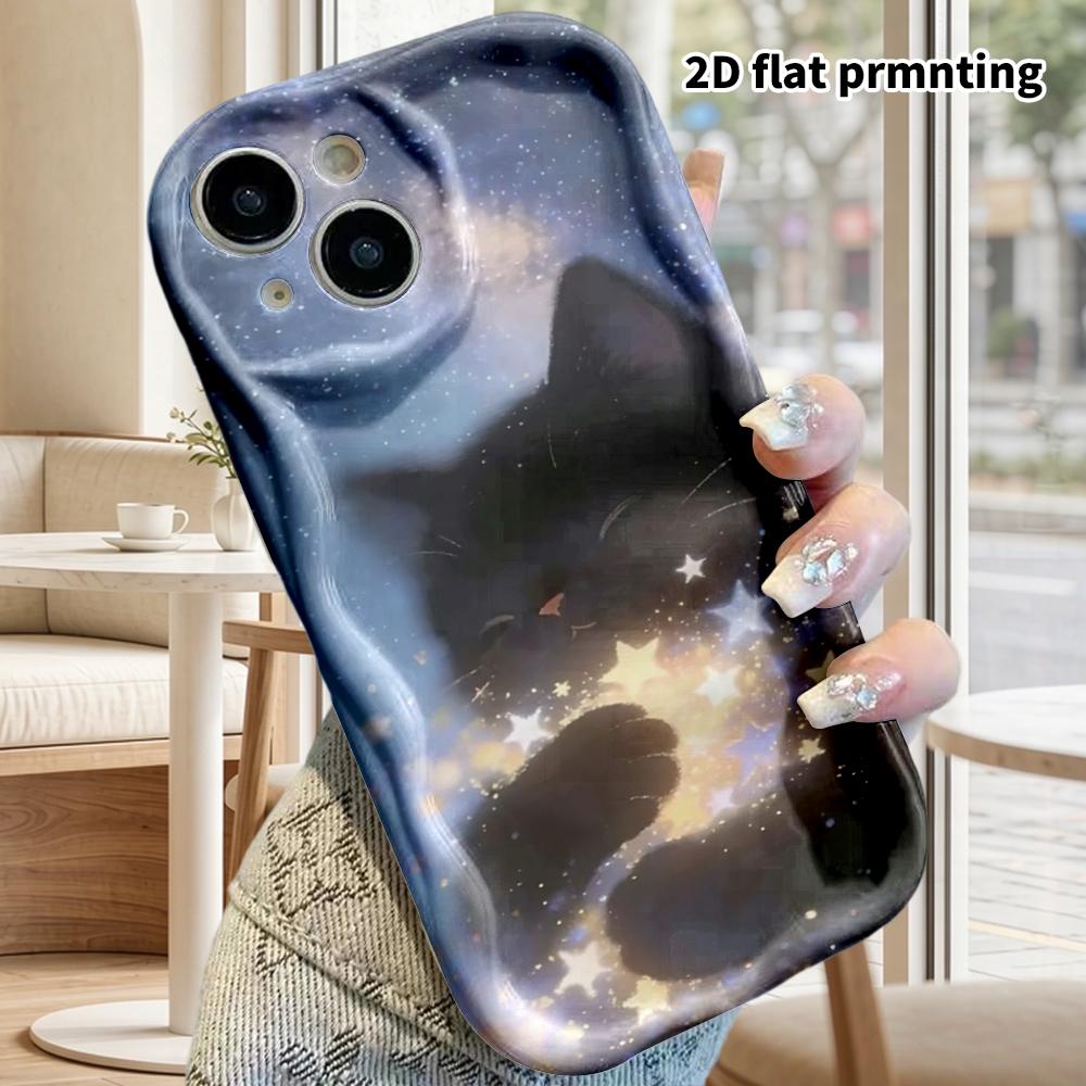 Phone Case: 2D Flat Design Suitable for iPhone 18 17 16 15 14 13 Pro Film Protective Case, Couple Style, Anime Beauty, Christmas and Halloween Gifts