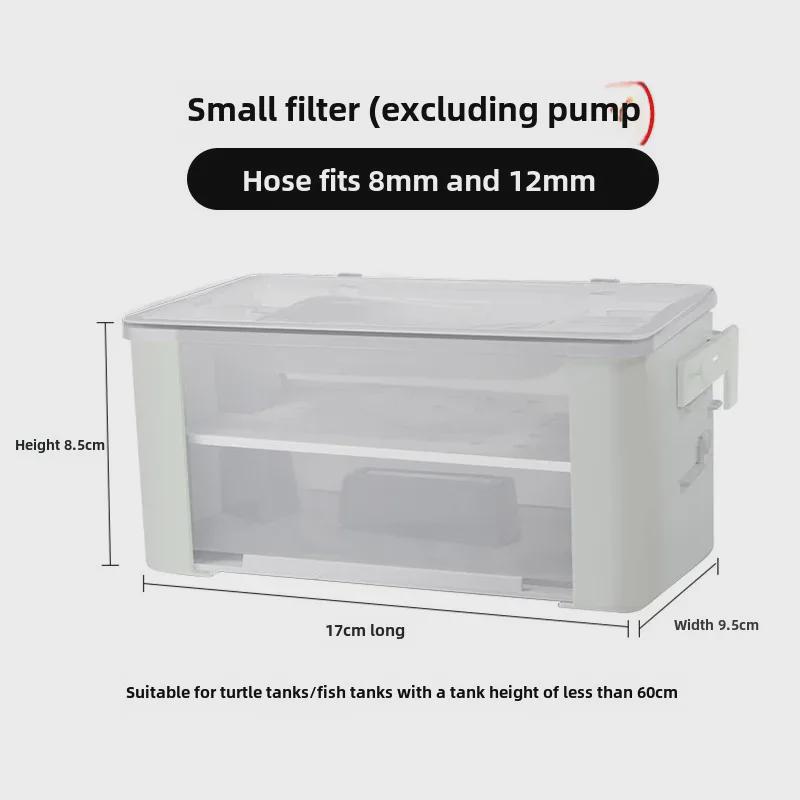 Multi-Layer Turtle Tank Waterfall Filter for Low Water Levels