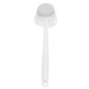 14.57in Shower Body Brush Bath Scrubber Pumice Stone and Shower Brush with Long Handle